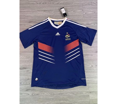 France 2010 World Cup Home Dark Blue Soccer Jersey